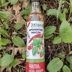 масло от чили чесън и босилек, ароматно масло, чили, чесън, босилек